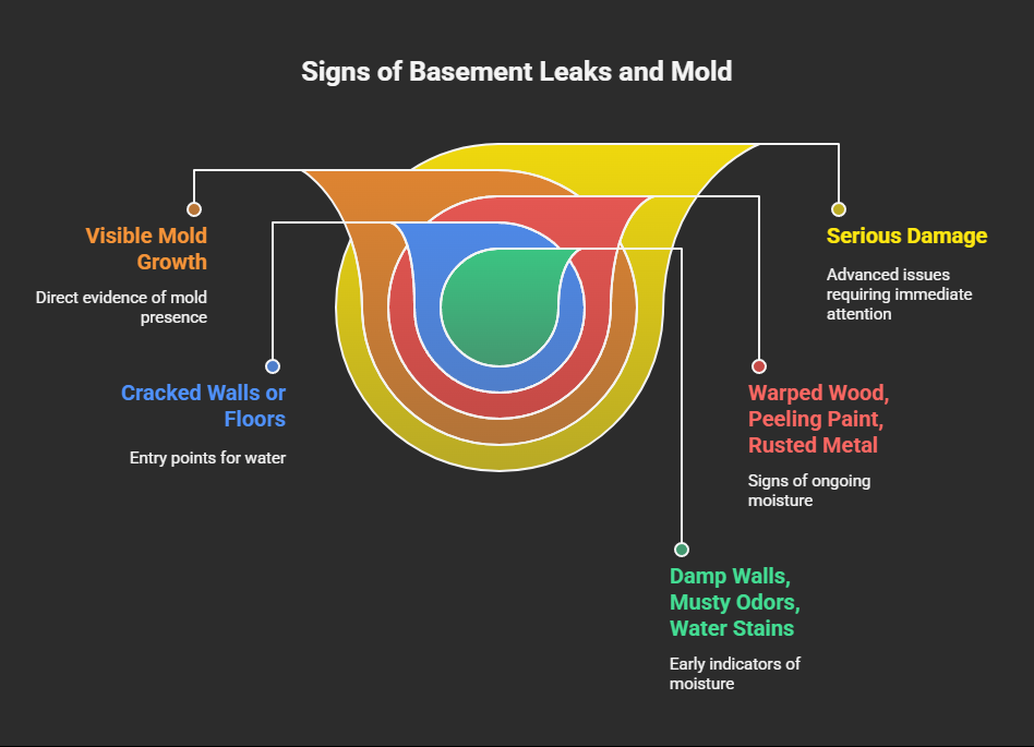 What Are the Signs of Basement Leaks and Mold?